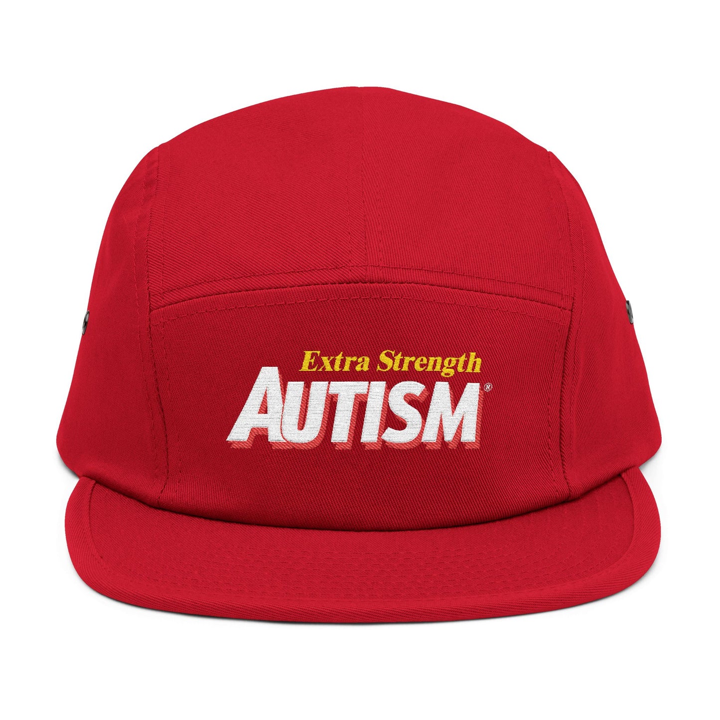 Red Trail Hat - Autism Awareness
