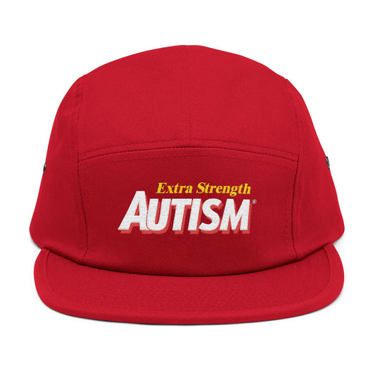 Red Trail Hat - Autism Awareness
