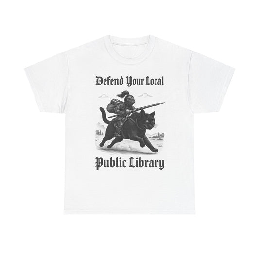 Defend Your Local Library (Cat)